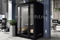 Двухместная звукоизоляционная кабина DUO BLACK
